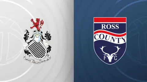Queen's Park and Ross County badges