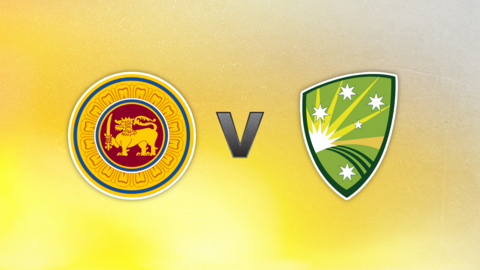 Sri Lanka v Australia badge graphic