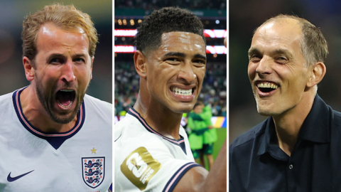 Harry Kane, Jude Bellingham & Thomas Tuchel