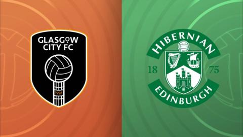 Glasgow City and Hibernian badges