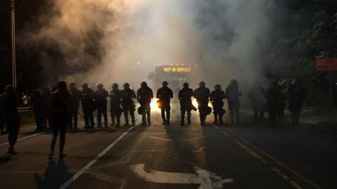 Charlotte protests