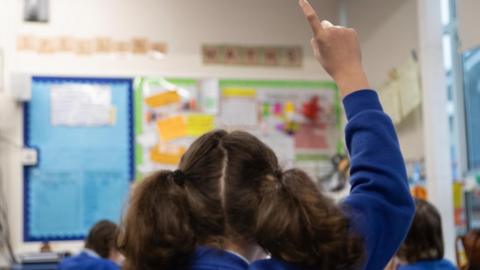 School stock School children during a Year 5 class at a primary school