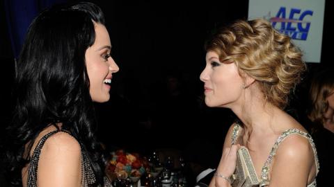 Taylor Swift and Katy Perry