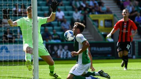 Christian Doidge bundled in his first goal from close range