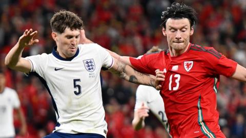 John Stones and Kieffer Moore