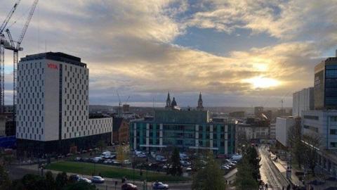 Leeds skyline