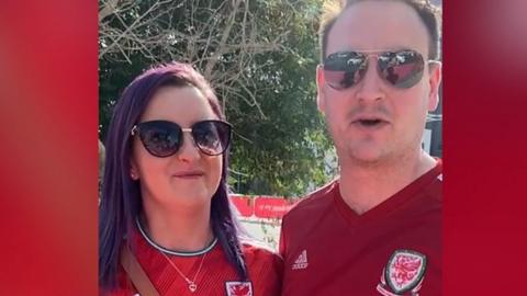 Wales fans are praying England can be toppled in Tuesday’s World Cup game