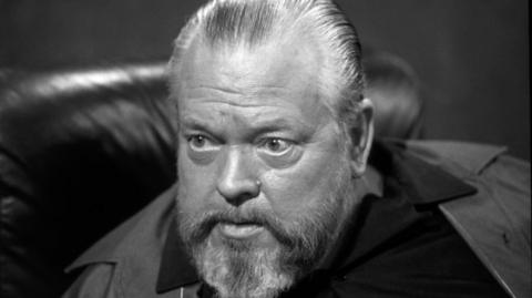 Orson Welles during Parkinson interview in 1973