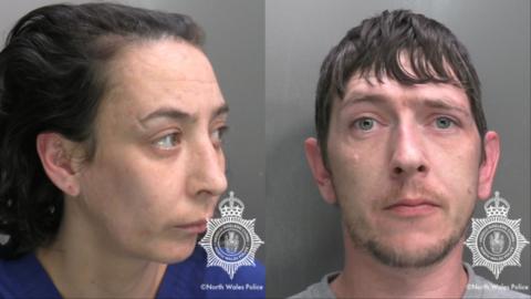 Kayleigh Godbert, 39, a Thomas Moir, 38,