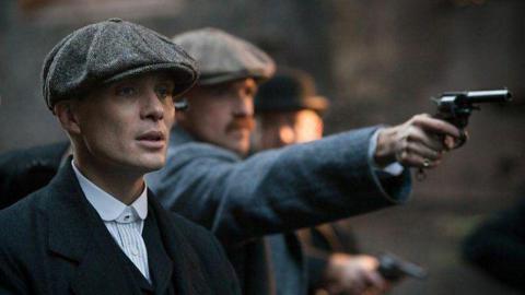 Cillian Murphy as Tommy Shelby in Peaky Blinders