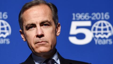 Bank of England Governor, Mark Carney