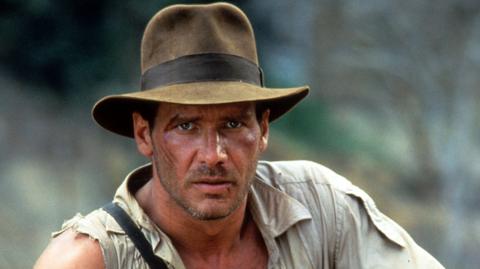 Harrison Ford in a scene from the film Indiana Jones And The Temple Of Doom, 1984.