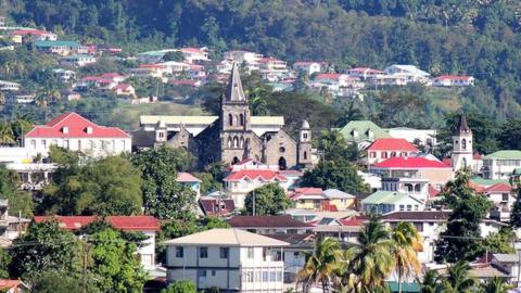 Roseau is the capital of the Caribbean island of Dominica