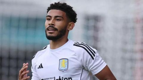 Kaine Kesler-Hayden in action for Aston Villa