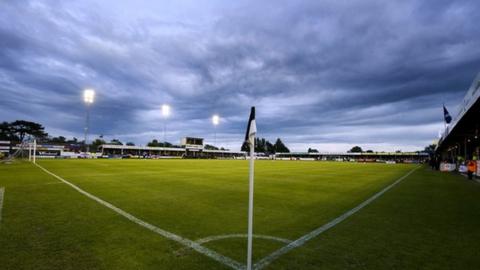 Belle Vue stadium has hosted football in Rhyl since 1900