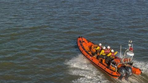 Harwich RNLI's inshore lifeboat