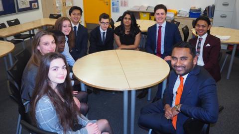 Sixth formers at The Leigh Academy in Dartford tell Amol Rajan their concerns about the spread of misinformation and fake news