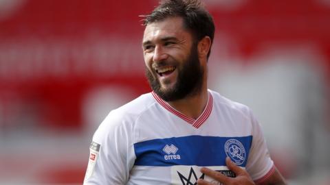 Charlie Austin in action for QPR