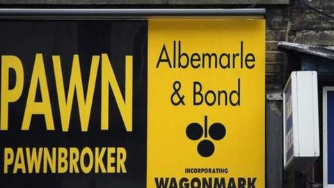 Albemarle and Bond pawnbroker branch