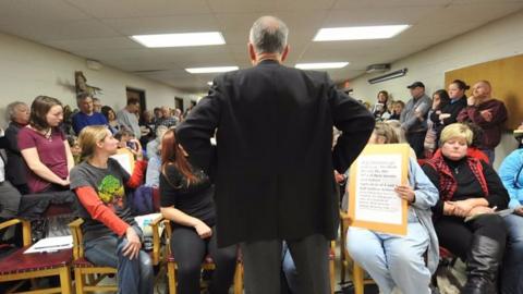 Grassley town hall