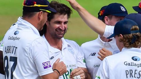 Hampshire celebrate