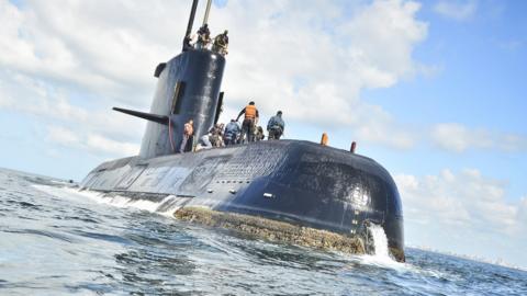 Missing Argentine sub