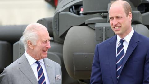 Charles and William together