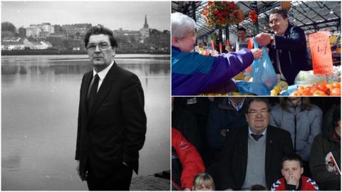 John Hume collage