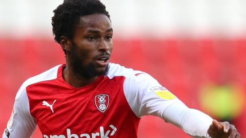 Matthew Olosunde in action for Rotherham