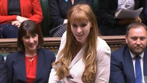 Labour deputy leader Angela Rayner