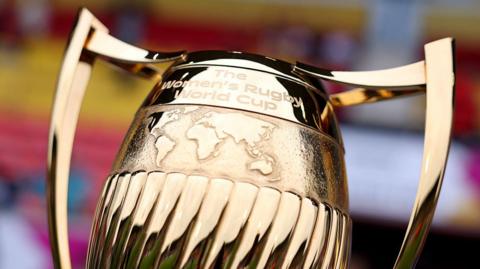 Women's Rugby World Cup trophy 