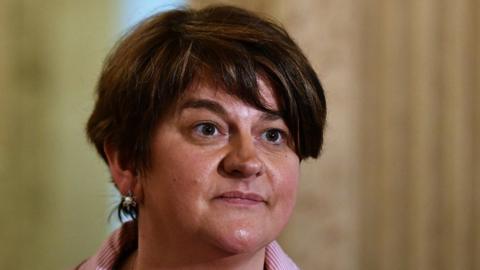 Arlene Foster said her party will "oppose the toxic backstop"