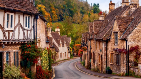 A street of houses