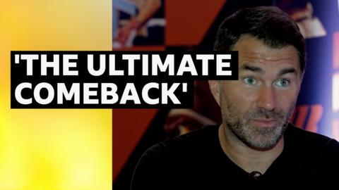 Boxing promoter Eddie Hearn
