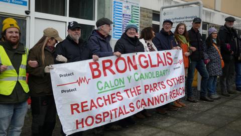 Protest Bronglais