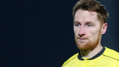 Stephen Quinn in action for Burton Albion