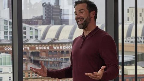 Gethin Jones in new Morning Live studio