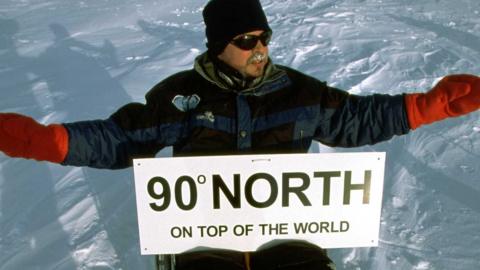 Michael McGrath in the Arctic