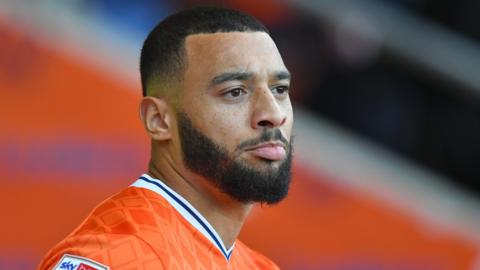 Birmingham City forward Keshi Anderson, pictured playing for Blackpool