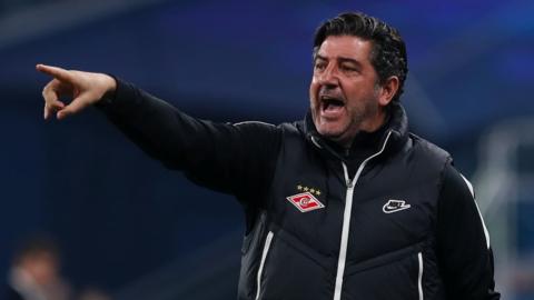 Rui Vitoria during his spell with Spartak Moscow