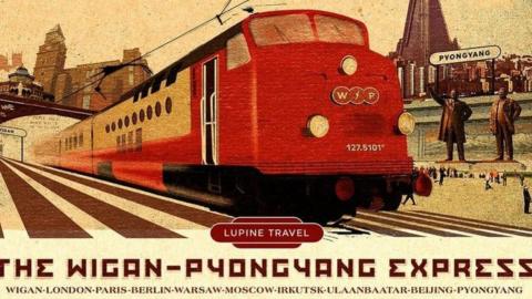 Poster for Wigan to North Korea