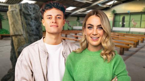 Safer Internet Day Live Lesson presenters Joe Tasker and Georgie Barrat