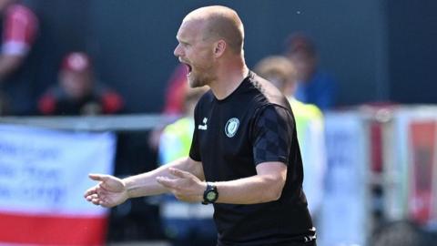 Bristol City head coach Liam Manning