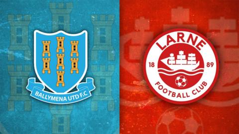 Ballymena United v Larne 