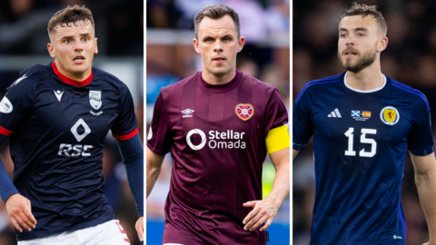 Ronan Hale, Lawrence Shankland and Ryan Porteous