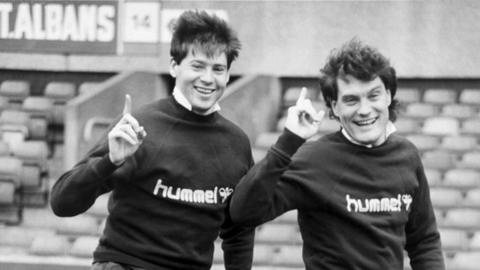 Chris Waddle and Glenn Hoddle