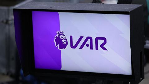 VAR on a monitor