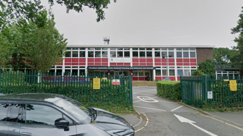 A Google Street image of the outside of a school building.