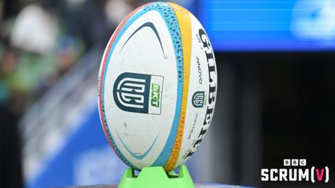 URC branded rugby ball