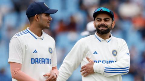 Shubman Gill and Virat Kohli